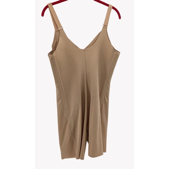 Honeylove Womens Beige Sculptwear Bodysuit Adjustable Strap & Built-In Bra Sz 3X - Picture 2 of 6